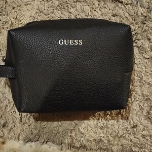GUESS Black Toiletry Bag for Men